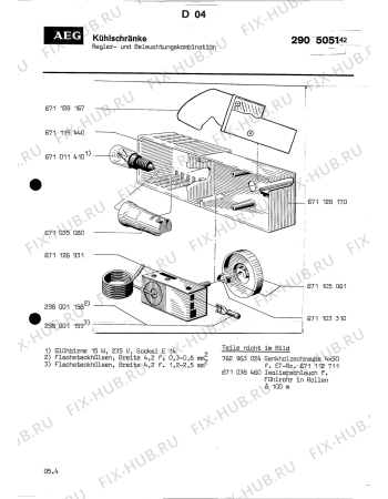 Схема №1 SANTO 181 ED с изображением Всякое для холодильника Aeg 8996711269317