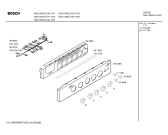 Схема №1 HSG142GPP, Bosch с изображением Панель управления для плиты (духовки) Bosch 00365296