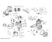 Схема №1 AS3016 с изображением Щетка для пола для электропылесоса Bosch 00650346