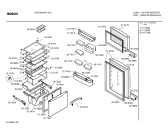 Схема №1 KSF32420 с изображением Передняя панель для холодильника Bosch 00365896