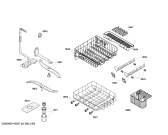 Схема №2 SRV53C03UC с изображением Модуль управления для посудомойки Bosch 00499497