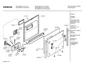 Схема №3 SE55A690EU с изображением Передняя панель для посудомоечной машины Siemens 00434409
