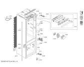 Схема №1 RB282303 с изображением Панель для холодильника Bosch 00745883