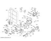 Схема №4 SGS55T13EU с изображением Рамка для посудомойки Bosch 00445306