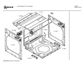 Схема №1 B1476N2GB с изображением Панель управления для плиты (духовки) Bosch 00435440