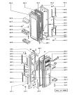 Схема №3 3XARG486WP00 ARG 486/WP с изображением Часть корпуса для холодильной камеры Whirlpool 481941878522