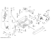 Схема №3 63013993017 с изображением Передняя панель для электропосудомоечной машины Bosch 00704015
