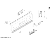 Схема №3 BMA3150EA с изображением Панель управления для электропосудомоечной машины Bosch 00744167