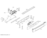 Схема №3 C271BW с изображением Декоративная рамка для духового шкафа Bosch 00473745