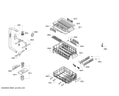 Схема №2 S58M53X0EU с изображением Передняя панель для посудомойки Bosch 00707424