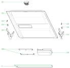 Схема №5 GV63214 (373774, WQP12-7311A) с изображением Панель управления для посудомоечной машины Gorenje 388282