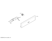 Схема №1 HBN594651E horno.bosch.ind.mult.inx.pta_cr.wtt.tc с изображением Внешняя дверь для плиты (духовки) Bosch 00662744