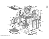 Схема №1 HSL6EI231 60cm Einbau-Gasbackofen с изображением Ручка двери для электропечи Siemens 00743247