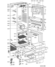 Схема №1 KGIE 3429/A-LH с изображением Часть корпуса для холодильной камеры Whirlpool 481244069325