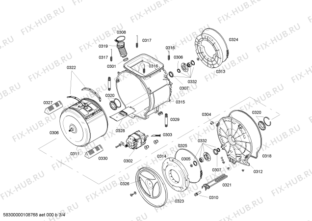 Схема №2 WOL1251IL WOL1251 с изображением Панель для стиралки Bosch 00440978