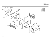 Схема №4 HBN9152GB с изображением Панель управления для духового шкафа Bosch 00432980