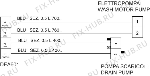 Большое фото - Насос (помпа) для посудомойки Indesit C00256986 в гипермаркете Fix-Hub