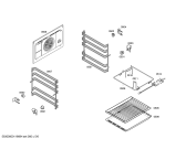 Схема №2 HSV74D020F с изображением Фронтальное стекло для плиты (духовки) Bosch 00244081