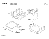 Схема №1 HL66121 с изображением Панель для плиты (духовки) Siemens 00278324