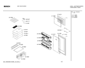 Схема №2 KSV39123GR с изображением Дверь для холодильной камеры Bosch 00474219