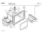Схема №1 HEN504G с изображением Инструкция по эксплуатации для плиты (духовки) Bosch 00583397