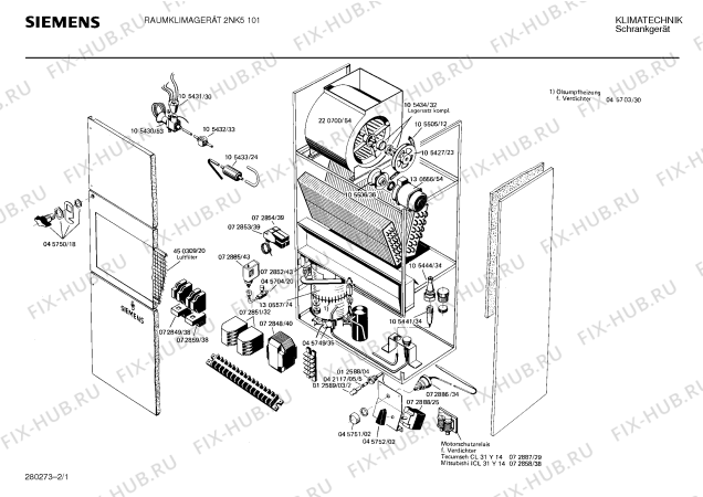 Схема №1 2NK5105 с изображением Терморегулятор для стиралки Bosch 00045749