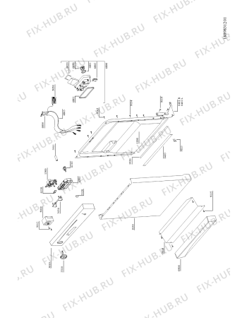 Схема №2 ADL 941/1 WH с изображением Электропитание для посудомойки Whirlpool 481232058146