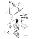 Схема №3 ADP 558 WH с изображением Мини-ручка для посудомойки Whirlpool 481290508358