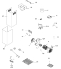 Схема №1 X69264MK1 с изображением Инструкция по эксплуатации для вытяжки Aeg 4055354833