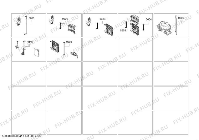 Схема №3 KMF49S66TI с изображением Дверь для холодильной камеры Bosch 00778042