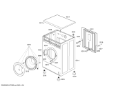 Схема №3 WFA106Q21N EURO 600 220V/50HZ с изображением Панель управления для стиралки Bosch 00436796