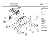 Схема №4 SGS43A12GB Exxcel auto option с изображением Передняя панель для электропосудомоечной машины Bosch 00367153