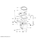 Схема №3 WOR16151EE с изображением Мотор для стиральной машины Bosch 00144310
