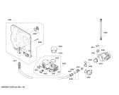 Схема №3 SKE53M25EU с изображением Шайба для посудомойки Bosch 00618756