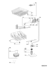 Схема №2 ADG 352 ME с изображением Панель для посудомойки Whirlpool 481245370936