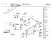 Схема №1 HBE636T с изображением Осветительная планка для плиты (духовки) Bosch 00058684