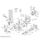 Схема №4 S44E55W1EU с изображением Передняя панель для посудомойки Bosch 00666009