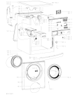 Схема №2 AWSE 7100 с изображением Модуль (плата) для стиральной машины Whirlpool 481010650110