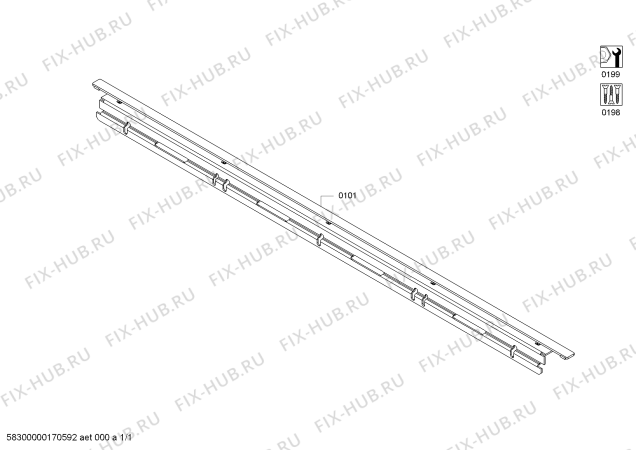 Схема №1 VA450600 с изображением Набор винтов для плиты (духовки) Bosch 00628721