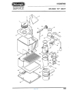 Схема №1 CAFFE' SIENA  BAR 9 IE EX:A с изображением Уплотнение для электрокофеварки DELONGHI EE1015