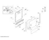 Схема №4 SBE65N91EU SuperSilence с изображением Набор кнопок для посудомойки Siemens 00628180