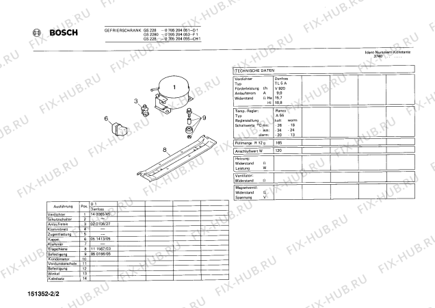 Схема №1 0705304306 GS328 с изображением Панель для холодильной камеры Bosch 00112158