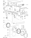 Схема №1 AWO/D 4110 с изображением Декоративная панель для стиралки Whirlpool 481245310396