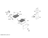 Схема №3 KGN39A63 с изображением Дверь для холодильной камеры Bosch 00248846