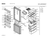 Схема №3 KGU44121 с изображением Дверь для холодильника Bosch 00239030