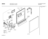 Схема №4 SGS4372EE GrandPrix с изображением Панель управления для посудомоечной машины Bosch 00358193