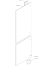 Схема №1 DPR-ORA-W-L (329205, PLOŠČA DEKOR) с изображением Декоративная панель для холодильной камеры Gorenje 334020