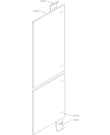 Схема №1 DPR-ORA-W-L (329205, PLOŠČA DEKOR) с изображением Декоративная панель для холодильника Gorenje 334021