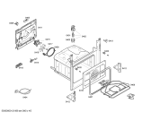 Схема №3 FRT4201E с изображением Панель управления для плиты (духовки) Bosch 00663030