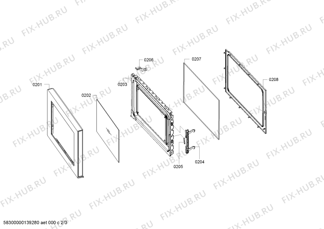 Схема №2 HMT82M650 с изображением Панель для микроволновой печи Bosch 00674536